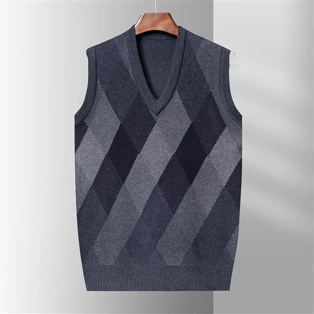 【aere】V-neck wool vest Purple Fine Merino V-Neck Vest – Turnbull & Asser